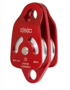 Double Rescue Non-Locking Pulley