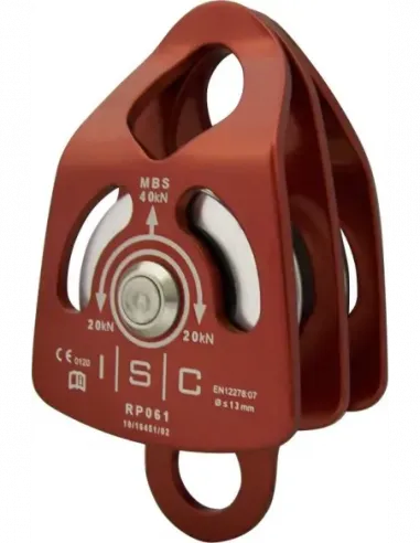 Seilrolle Small Double Prussik 13 mm (Gleitlager)